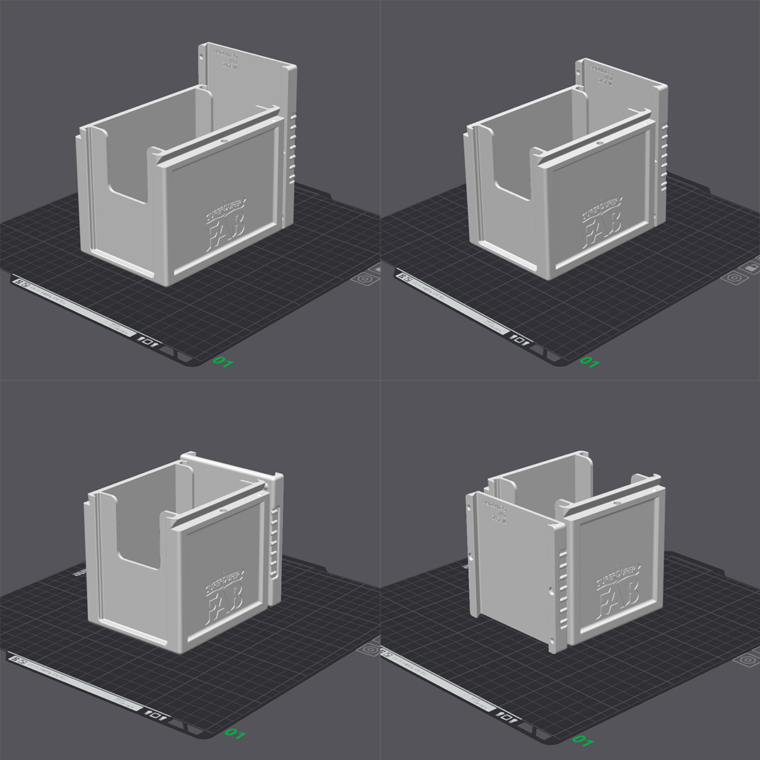 (STL Digital File Only) The SuperDuper FaB Deckbox