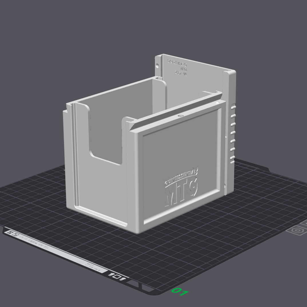 (STL Digital File Only) The Quintessential MTG Deckbox V3