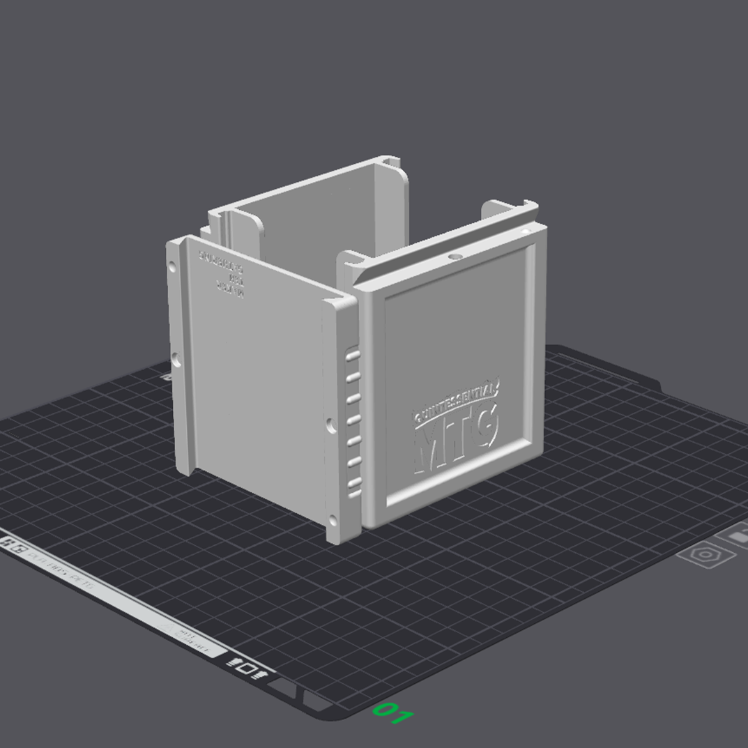 (STL Digital File Only) The Quintessential MTG Deckbox V3