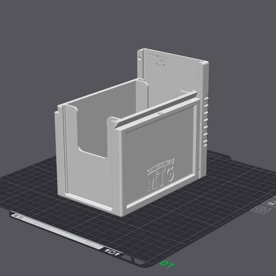 (STL Digital File Only) The SuperDuper FaB Deckbox