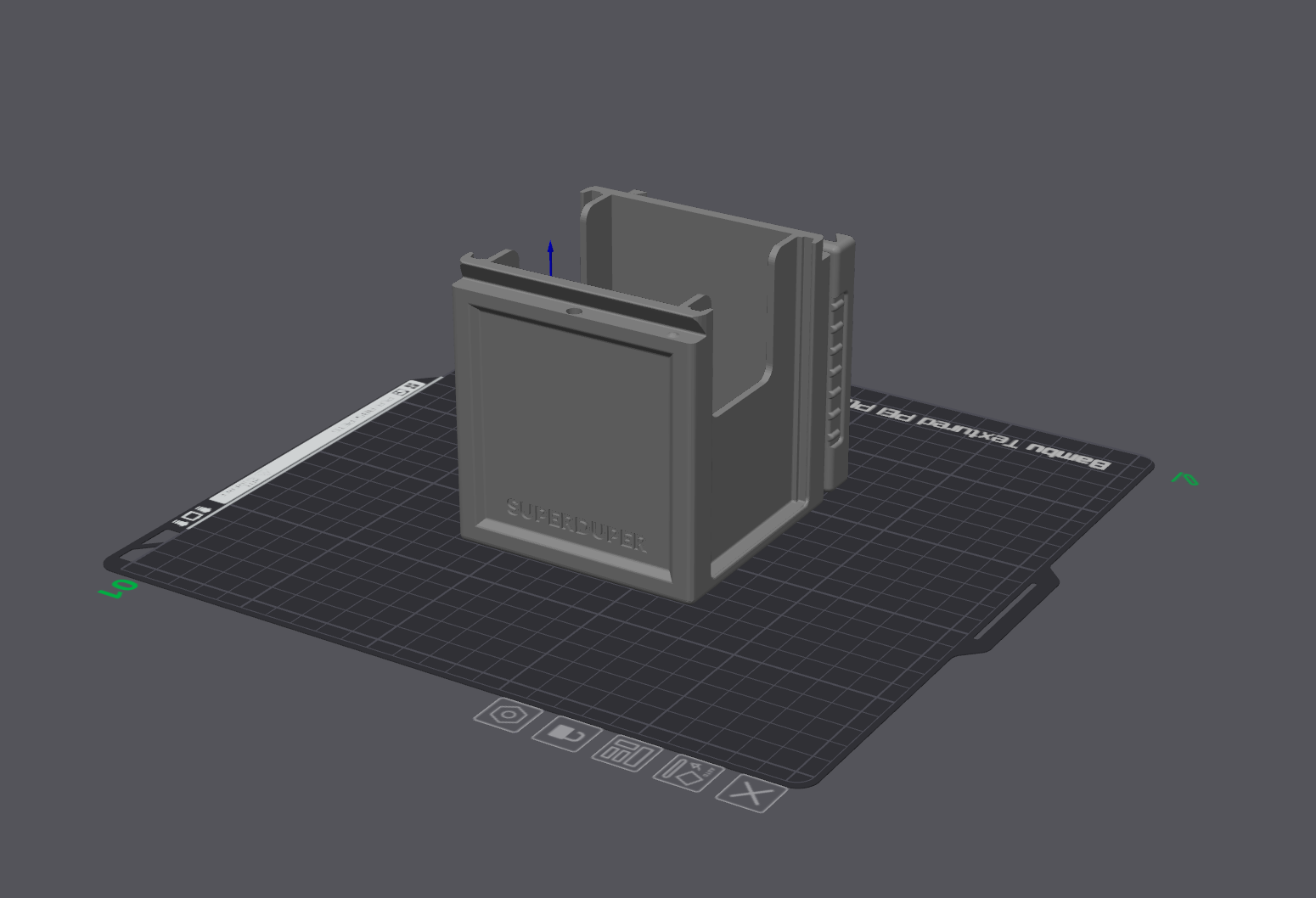 (STL Digital File Only) The SuperDuper Deckbox