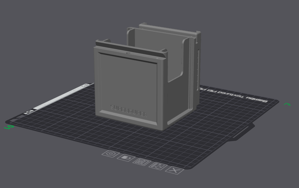 (STL Digital File Only) The SuperDuper Deckbox