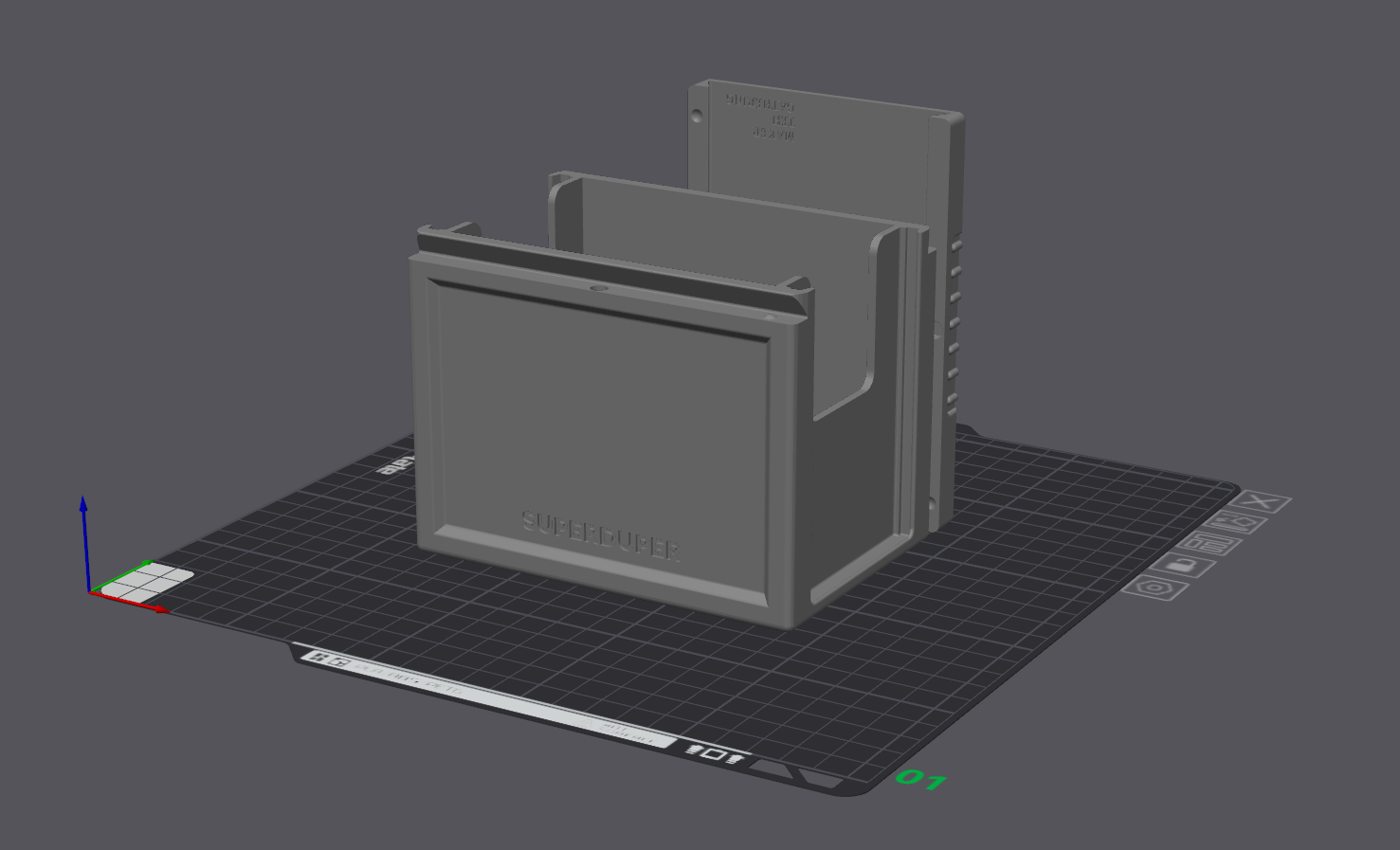 (STL Digital File Only) The SuperDuper Deckbox